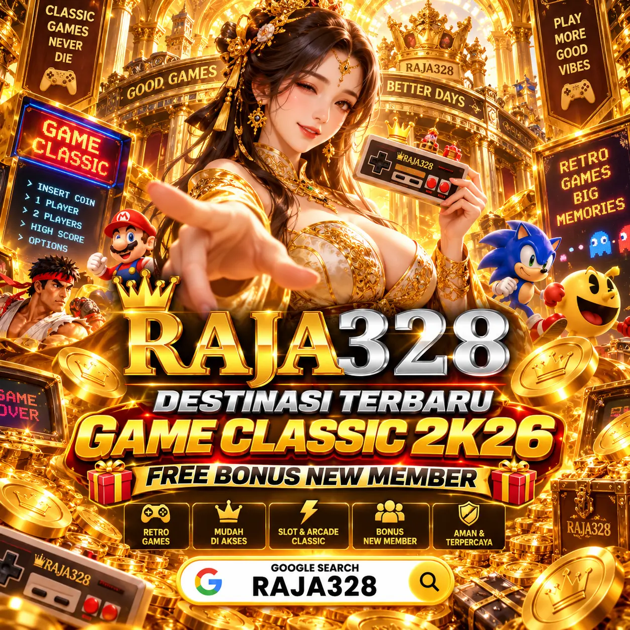 RAJA328 ✈️ Destinasi Terbaru Game Classic 2K26 Free Bonus New Member